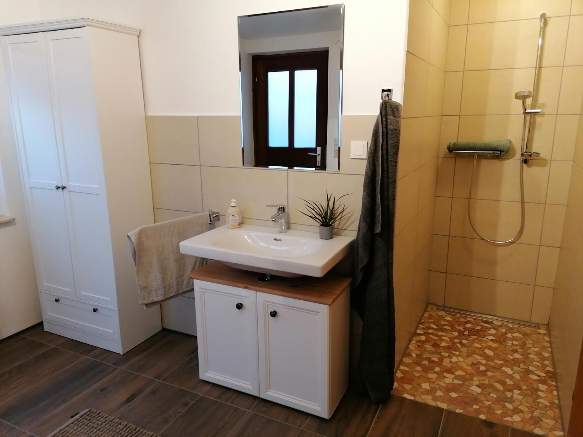 הופביבר Ferienwohnung Zum Kirschhof מראה חיצוני תמונה